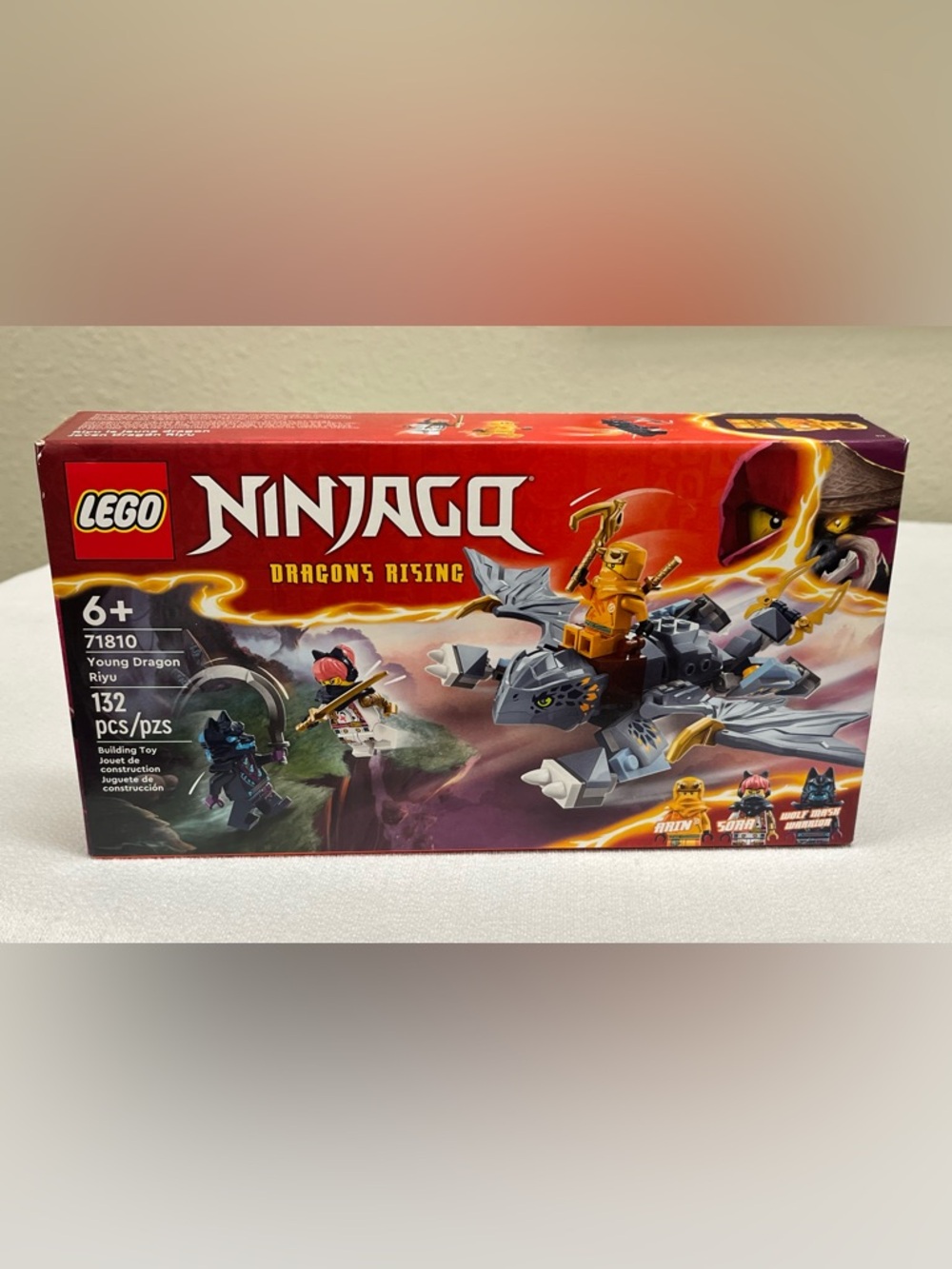 New - Lego 71810 Young Dragon Riyu